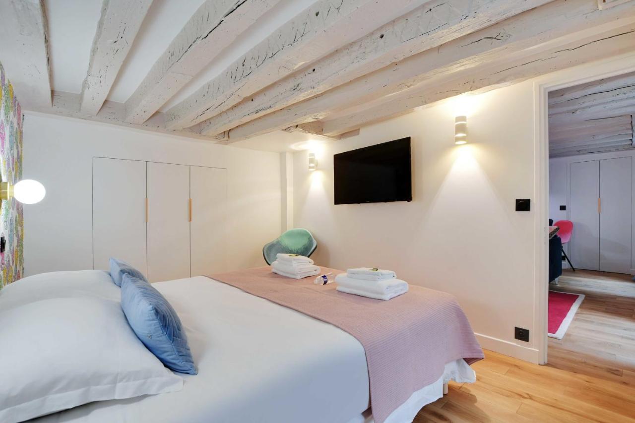 Joyful Apartment - 2Br-6P - Louvre-Rivoli Paris Eksteriør billede