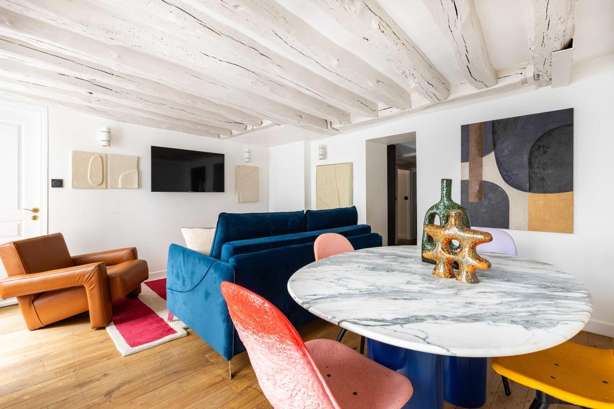 Joyful Apartment - 2Br-6P - Louvre-Rivoli Paris Eksteriør billede
